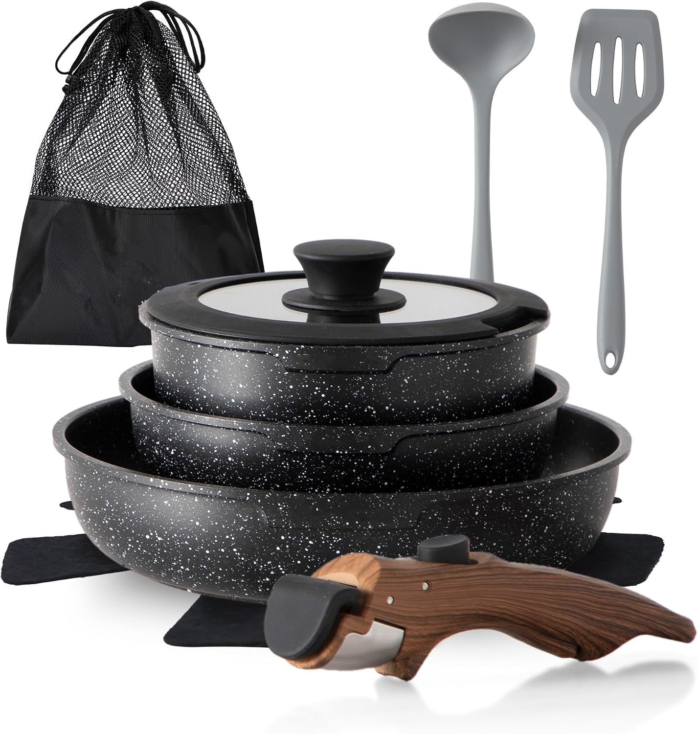 Removable Handle Pots and Pans: A Practical Guide to a 10-Piece Nonstick Cookware Set